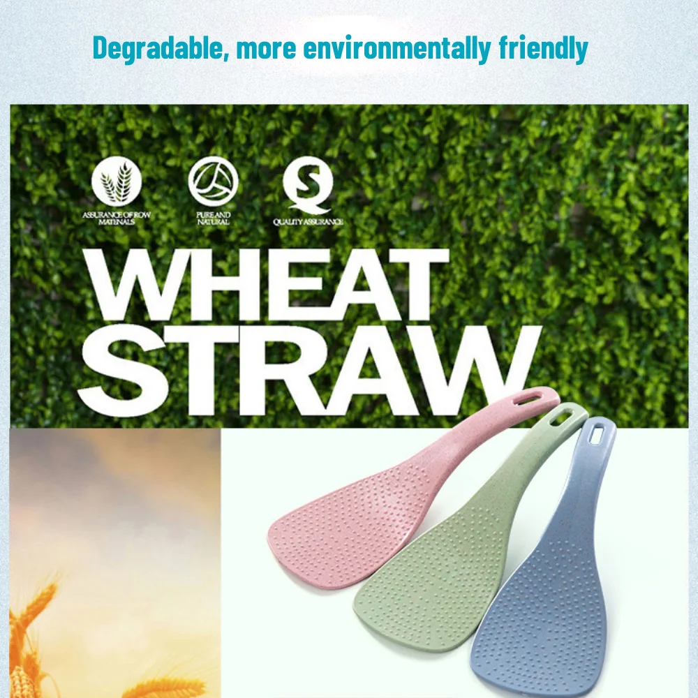 Multifunctionele Hittebestendige Rijstlepel Keuken Rijstpeddel Groothandel Plastic Rijstschep Food Grade Rijstkoker Antiaanbaklaag