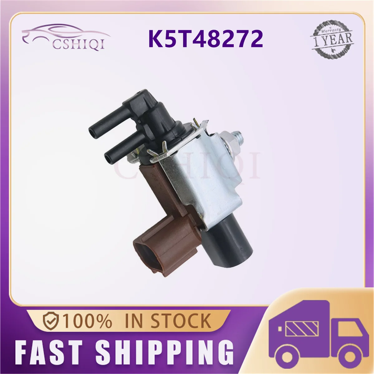 

K5T48272 MR204853 EGR Electric Emission Solenoid Valve For Mitsubishi Montero Pajero Shogun L300 L200 Truck Car Accessories