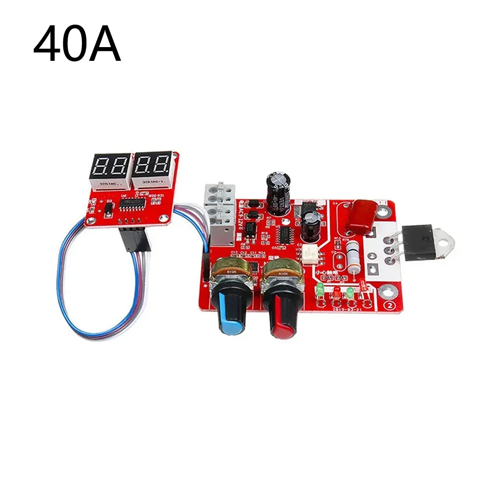 1pc 40/100A Spot Welding Machine Control Board Digital Welder Controller Panel Current Time Settings For Zero-Crossing Detection