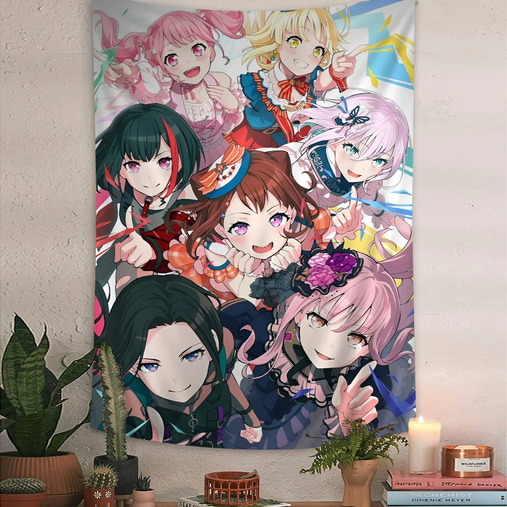 BanG Dream Hanging Bohemian Tapestry Bohemian Wall Tapestries Mandala Cheap Hippie Wall Hanging