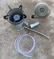 New burning diesel oil fee motor heating vaporizing stove blue flame stove head waste motor oil heating cooking combustion stove