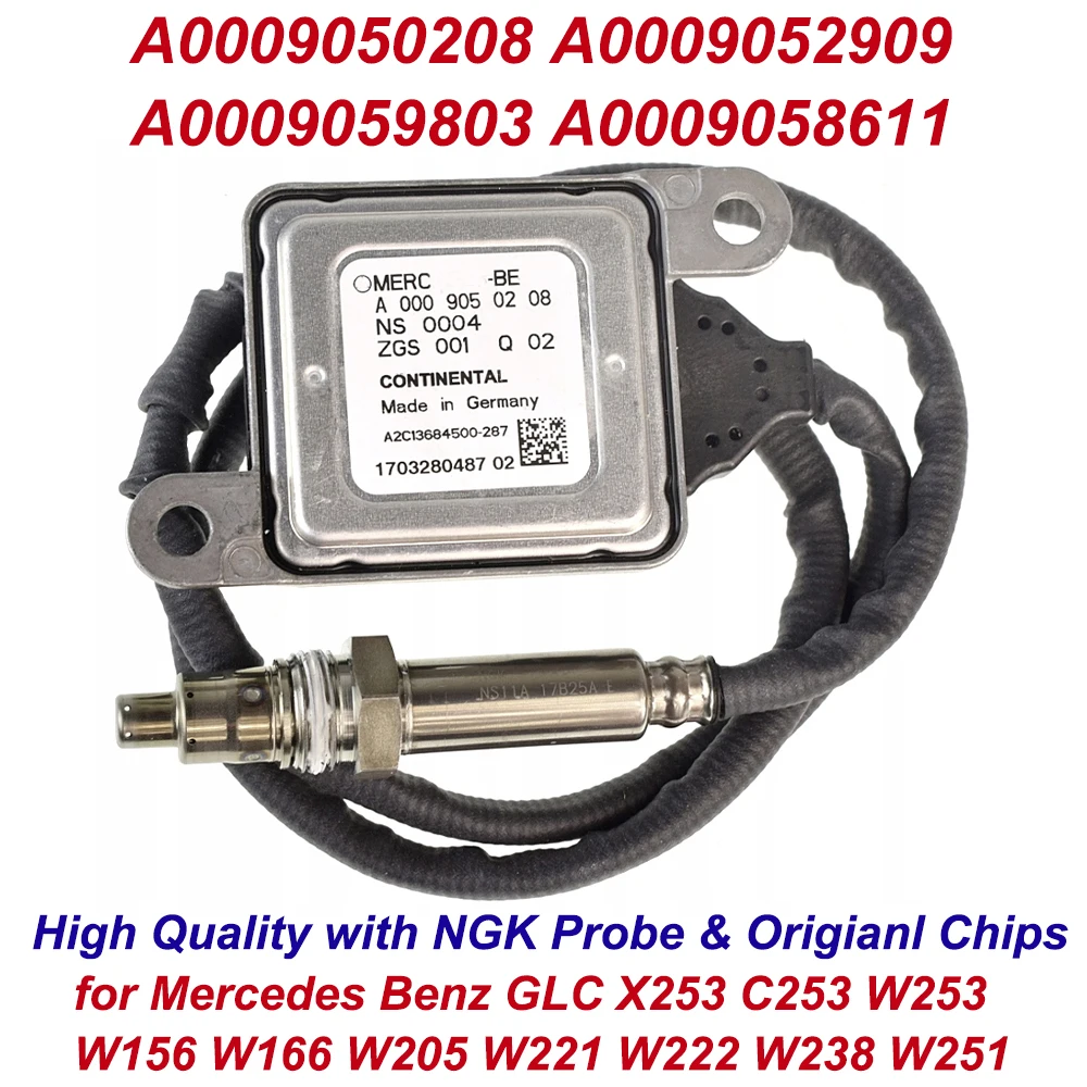 

OEM A0009050208 for NGK Probe NOx Sensor A0009052909 A0009059803 0009050208 For Mercedes Benz GLC X253 C253 W253 W166 W205 W212