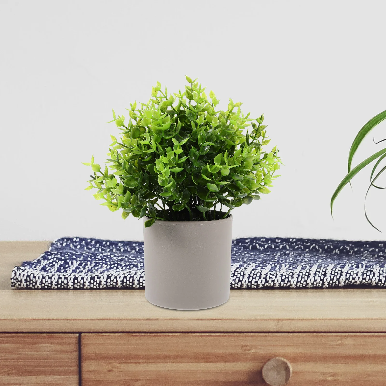 

Artificial Potted Decor For Home Office Desktop Small Fake Bonsai Ornament Faux Plants Artificial Bonsai Decoration