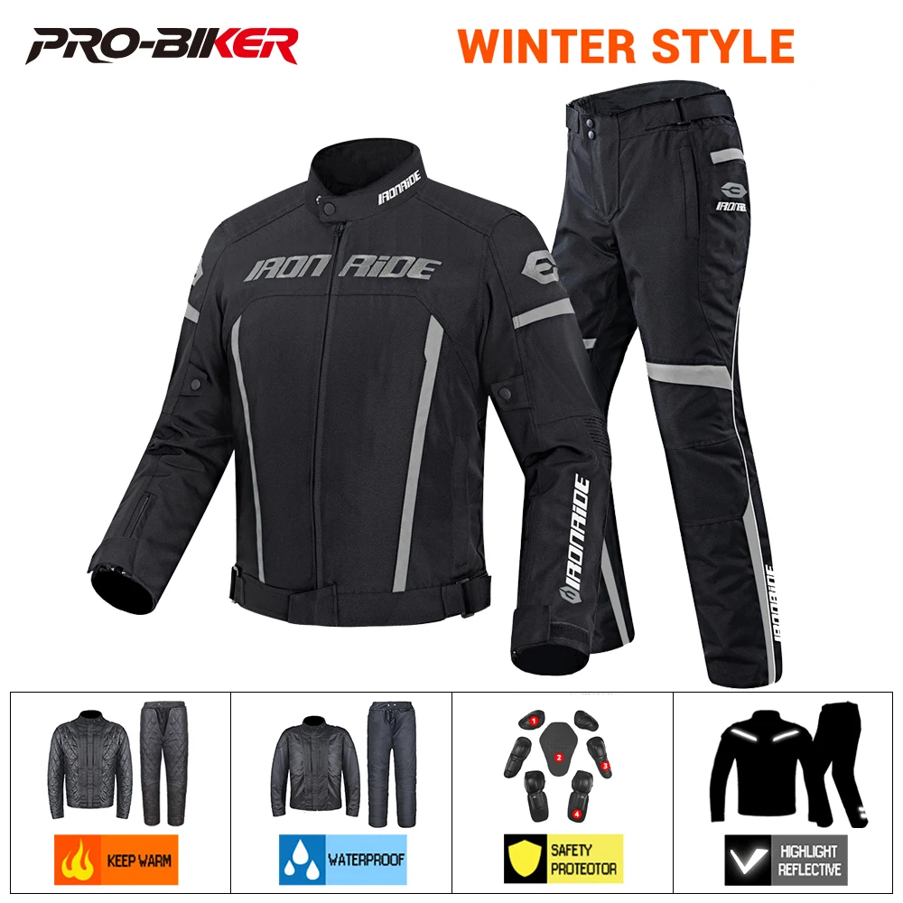 

Motorcycle Jacket Man Motocross Off Road Pants Motorcycle Riding Windproof Outdoor Anti-fall Motorcycle Jacket For Winter Autumn