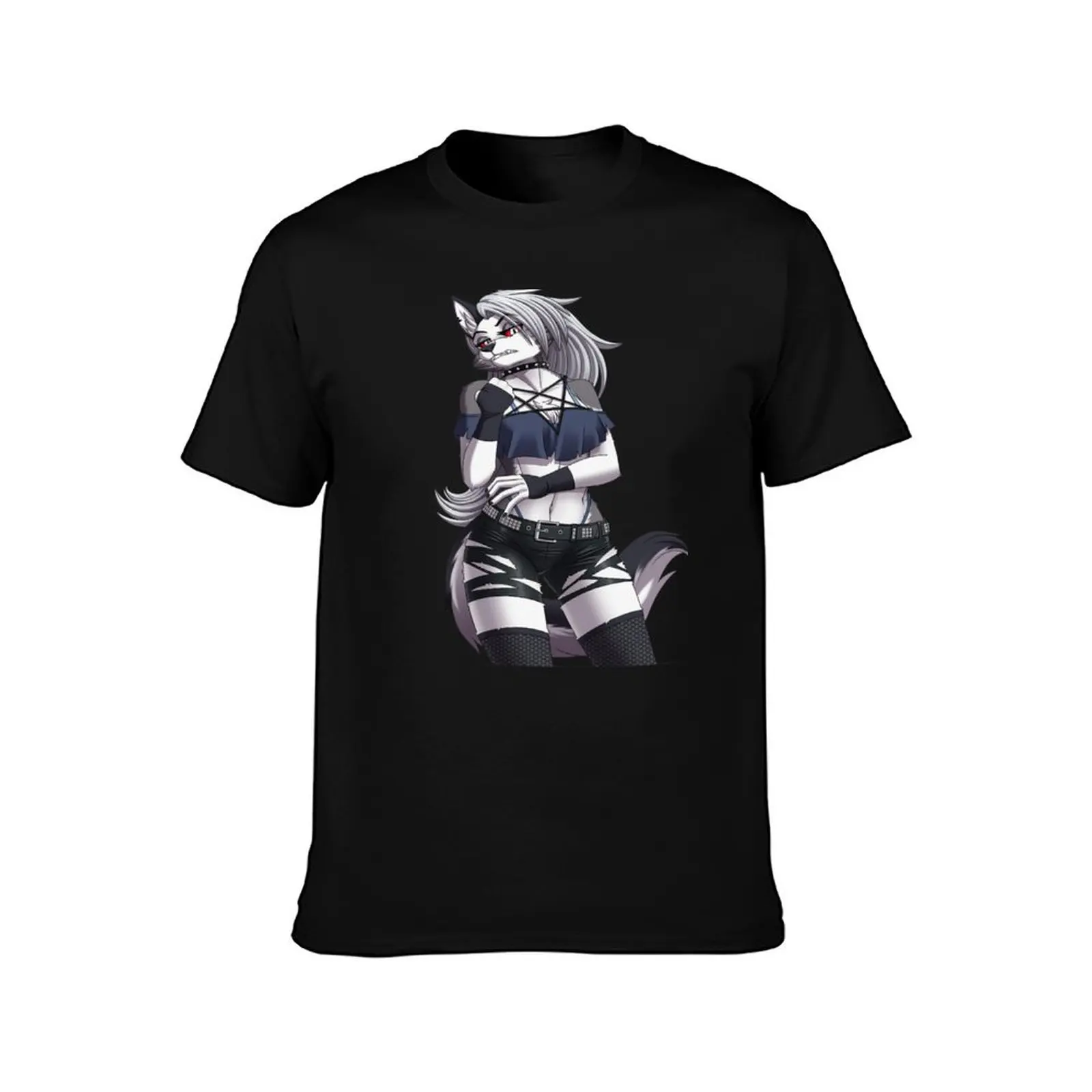 Helluva Boss Loona T-Shirt Minimalist Graphic Tee Shirt T-Shirt