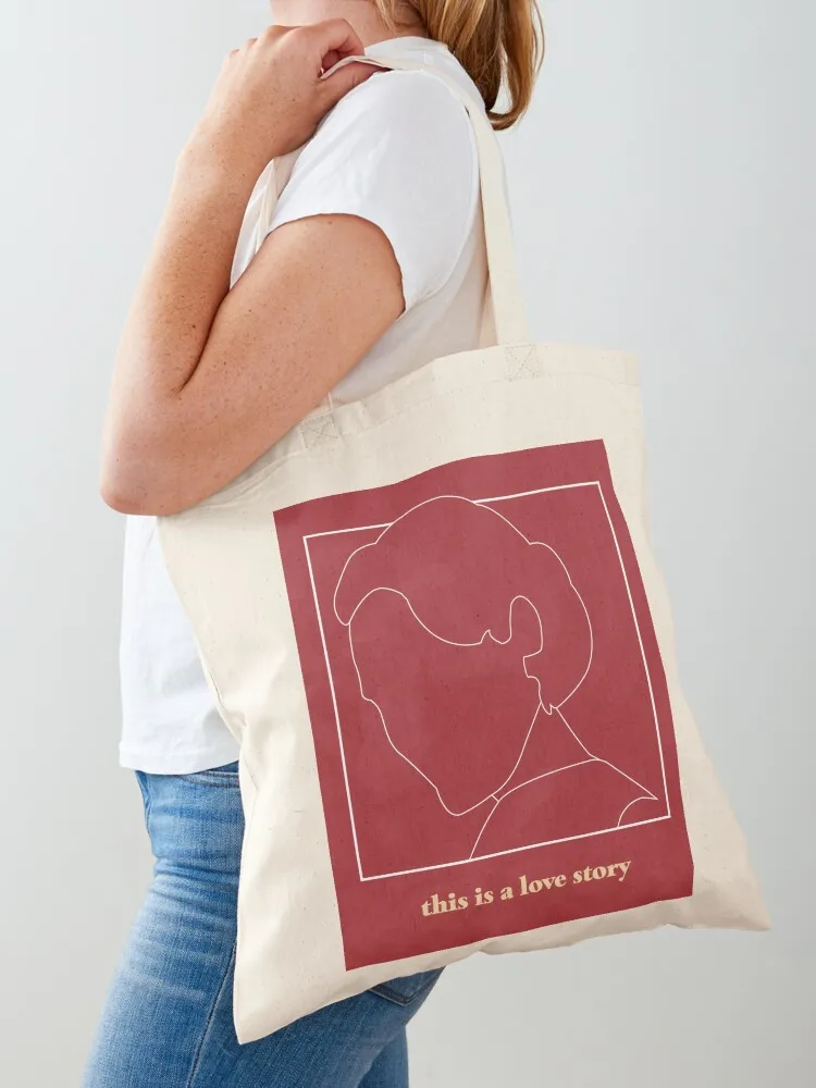 

Fleabag - This Is A Love Story Tote Bag shopping bag logo Candy bags Lady bag eco folding
