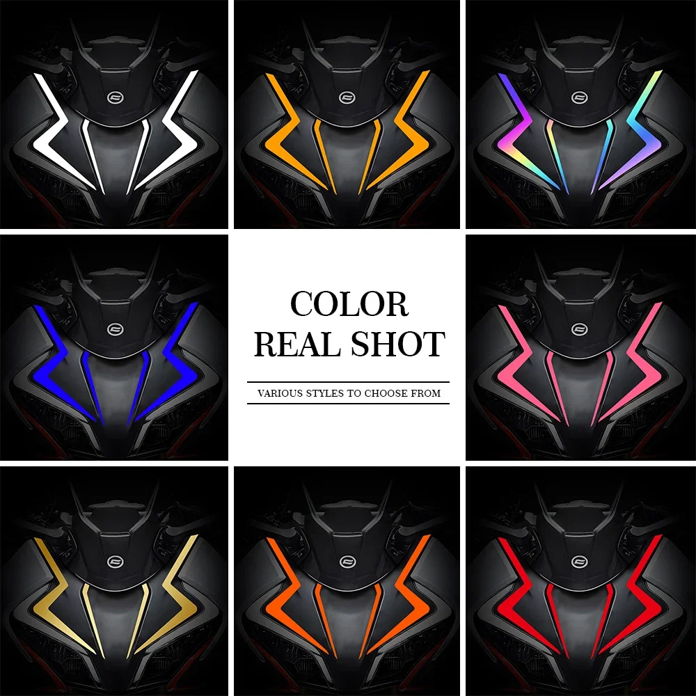 CFMOTO Motorcycle Reflective Front Fairing Sticker Decoration Stripe Decal Accessories Waterproof for CFMOTO 450SR cfmoto 450sr