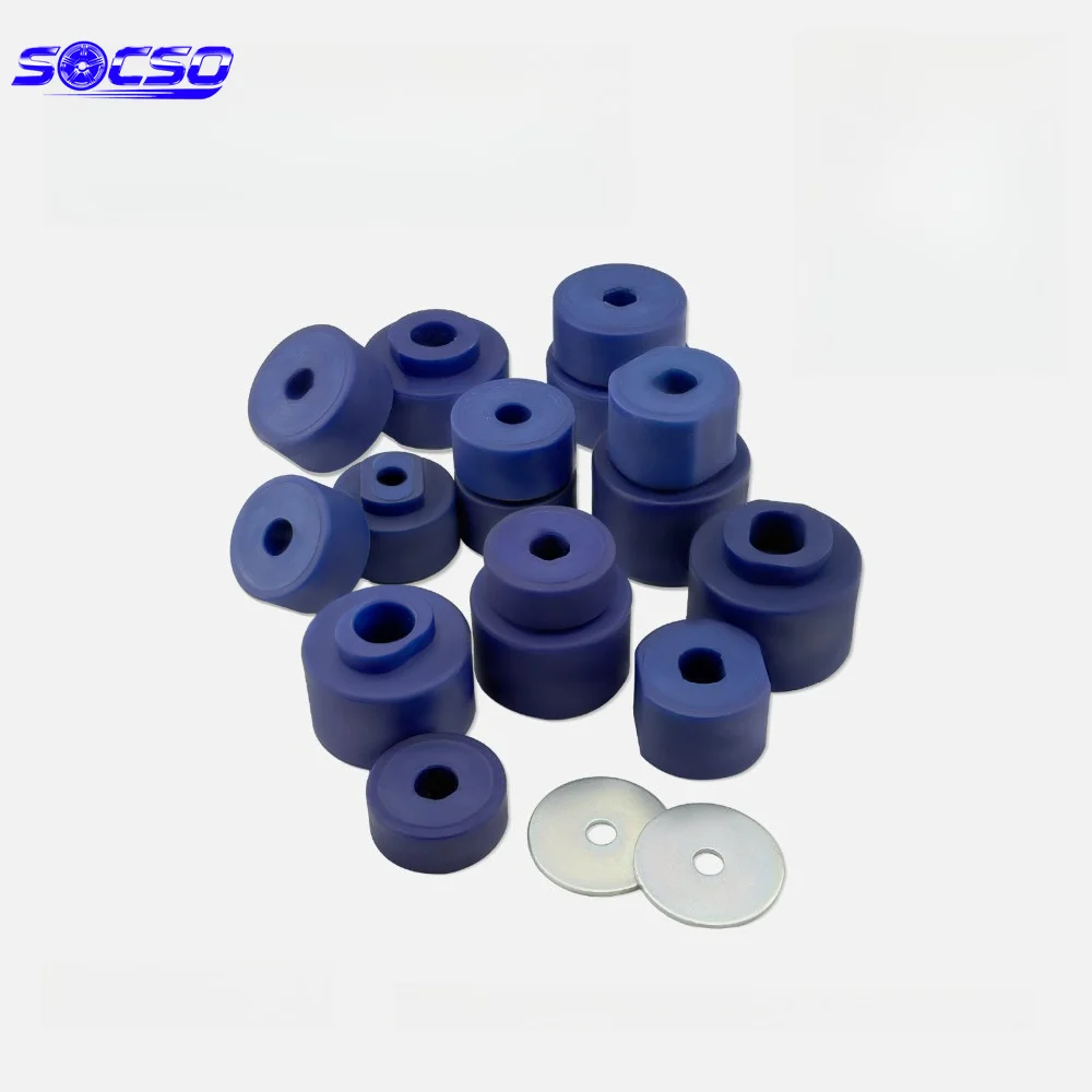 Kit de 18 Piezas de Bujes de Montaje de Carrocería de PU para Ford Explorer Sport Trac 2001-2005, Accesorios para Automóviles