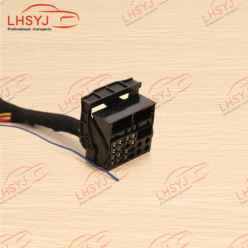 Plug&Play ISO Quadlock Adapter Cable CANBUS Decoder Simulator For VW Low Profile Car RCD330 RCD360 MIB RADIO