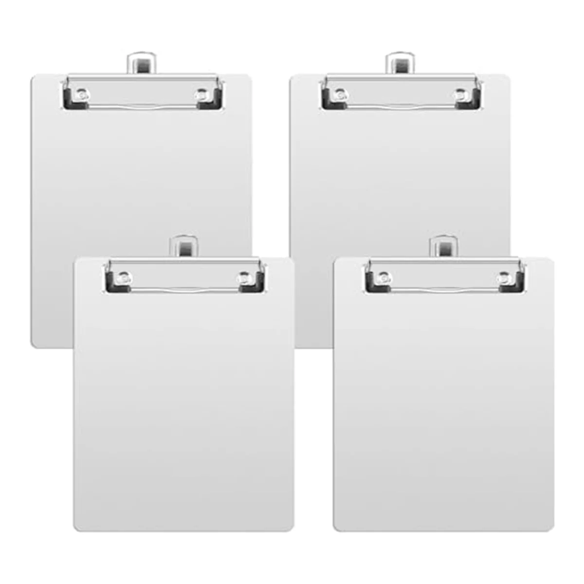 

4-Pack Clipboards, A5 Size Clipboards with Pen Holder, Suitable for Offices, Restaurants, Schools and Laboratories