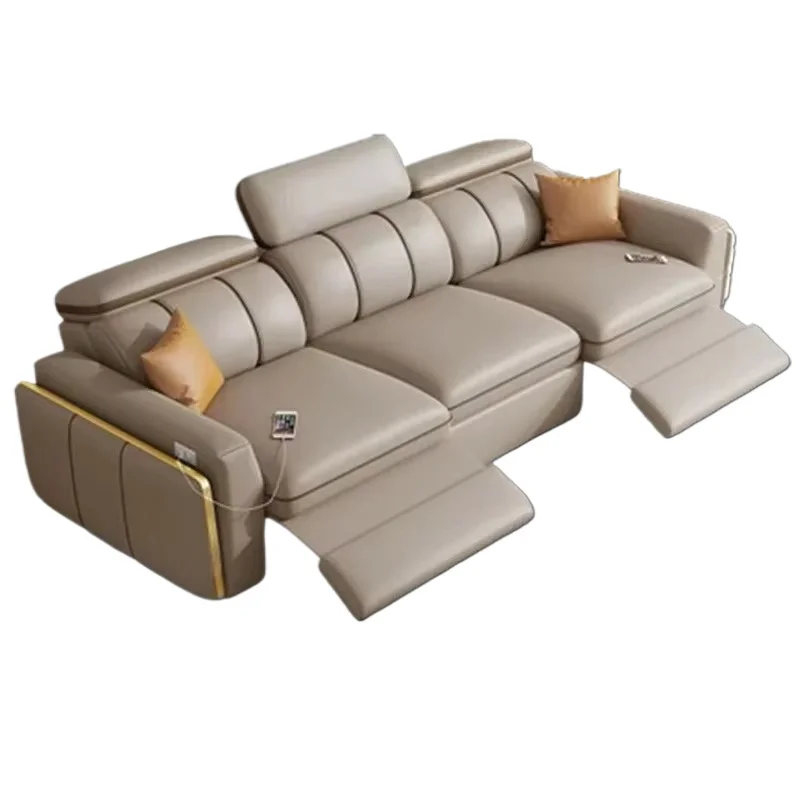 Tamanho completo braço sofá elétrico loveseat design interior designer sofá de grandes dimensões sofá italiano divano soggiorno móveis para casa
