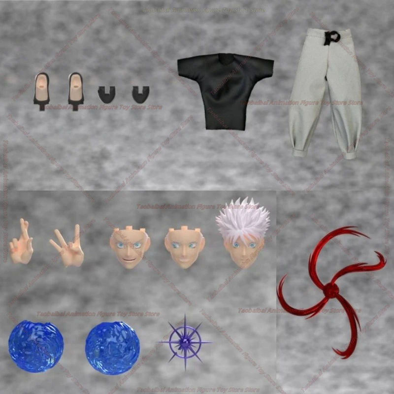 TK مخصص "العودة السحرية" حزمة ملحقات Gojo Satoru قابلة للتكيف مع جسم الذكور الرومانسي 1/12 مجموعة إكسسوارات الهدايا