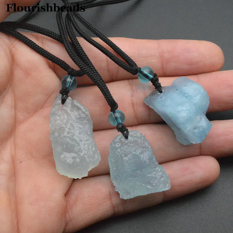 

Natural Amethyst Freeform Rough Stone Pendant Necklace Fashion Jewelrys