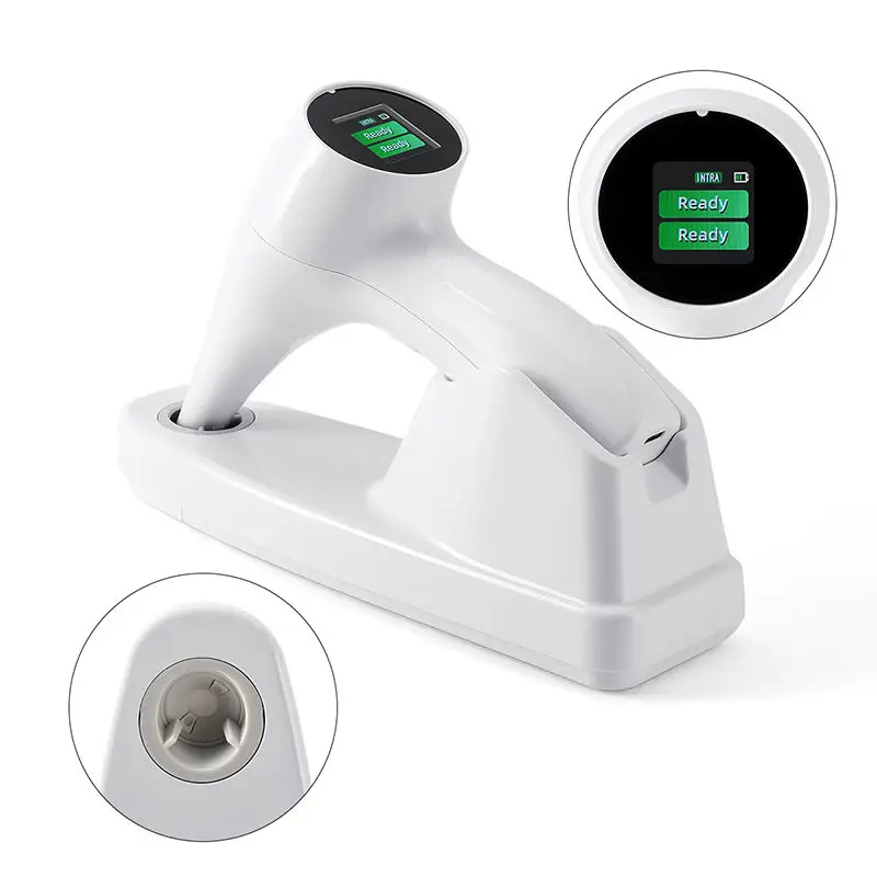 AZDENT  7th-Gen Dental Color Comparator Photoelectric Tooth Color Comparator Corrector LCD Screen High Accuracy Dentistry Tool