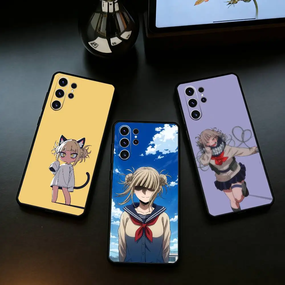 Himiko Toga Toga Himiko Phone Case For Samsung S25,24,21,22,23,30,Ultra,20,Plus,Fe,Lite,Note Soft Black Cover