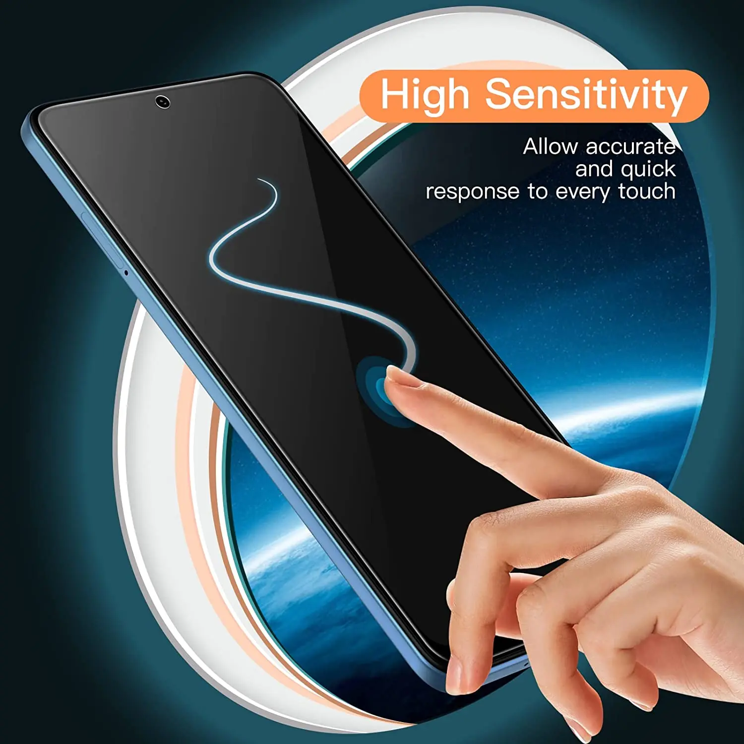 

9H Screen Protector For OnePlus Nord 3 5G 2/4Pcs HD Tempered Glass
