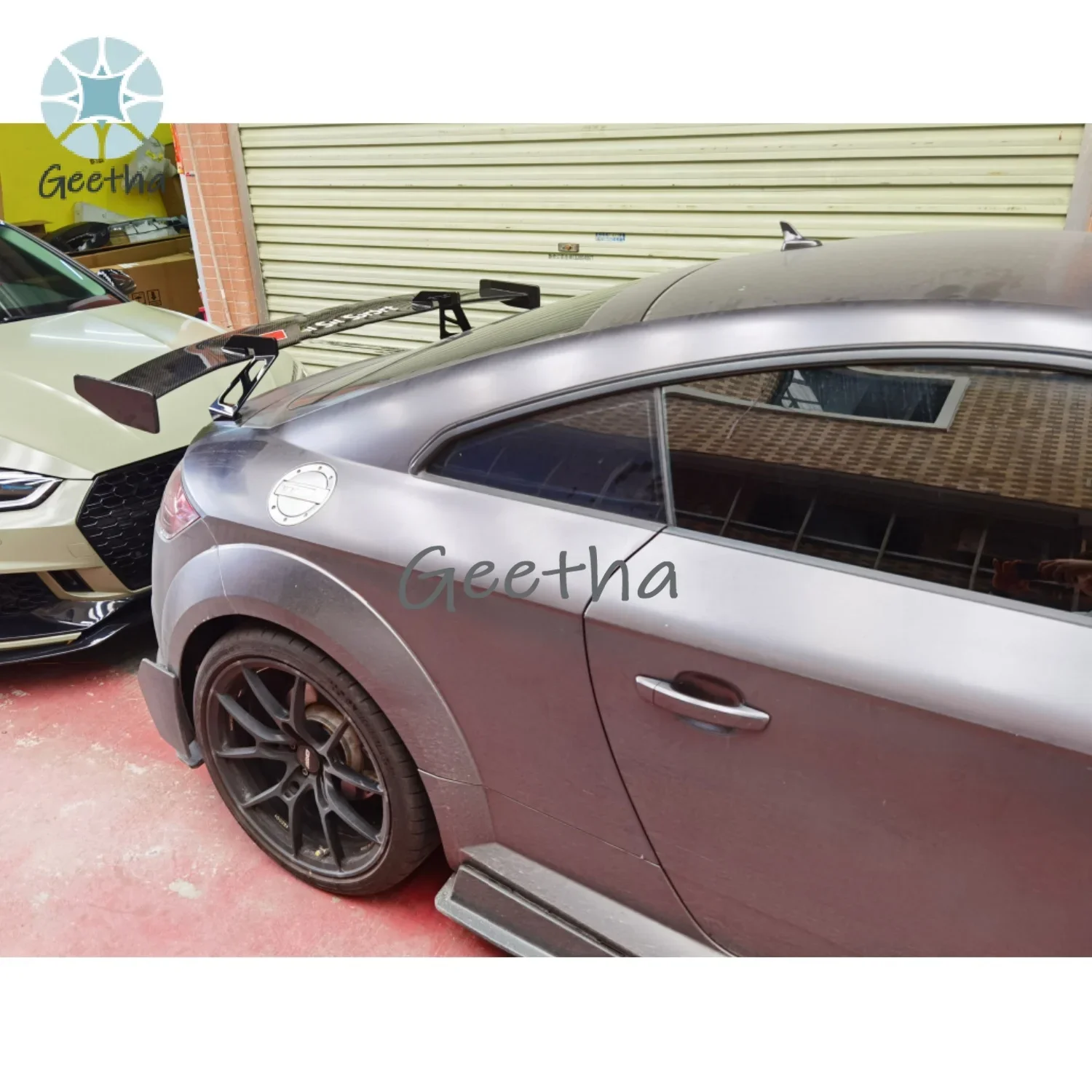 

For Perfect Car 15-19 Years Rear Trunk Wing Spoiler Suitable for Audi TT TTS TTRS MK3 Dry Carbon Fiber Spoiler