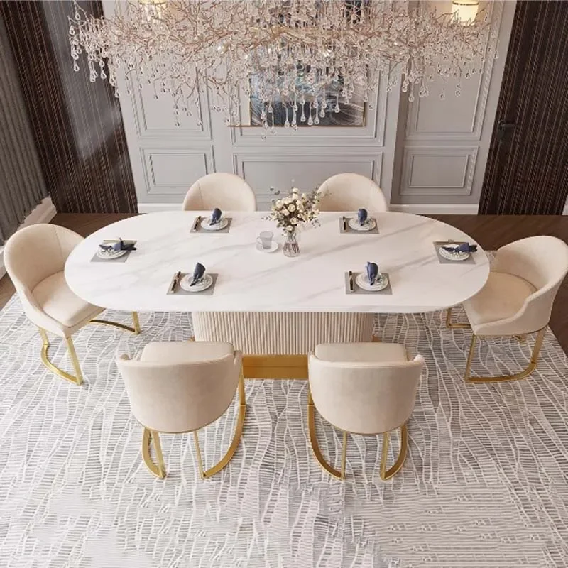 

Design Dining Table Kitchen Unique Metal Design Console Luxury Table Restaurant Nordic Mesas De Comedor Restaurant Furniture