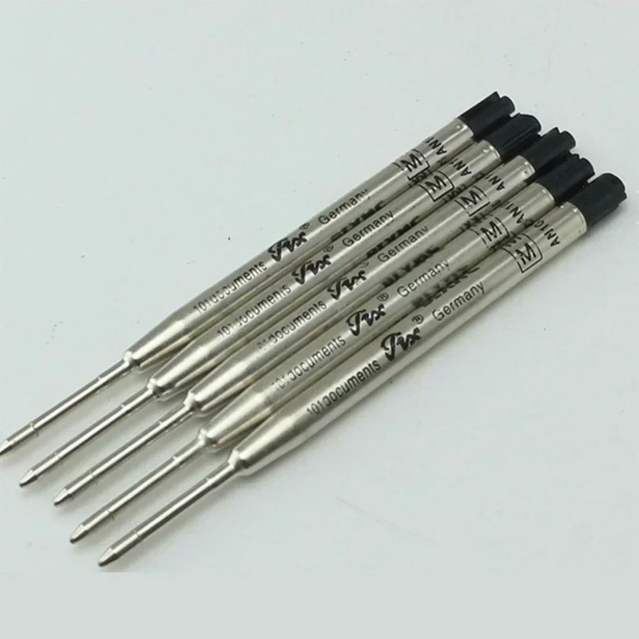 10 قطعة طبعة محدودة MB عبوة عالمية أسود/أزرق لحبر جاف مدرسة مكتب الكتابة ملحقات الحبر السلس AB8 لا صندوق