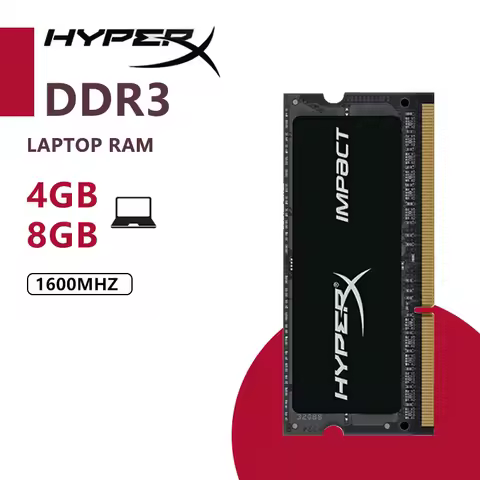 DDR3L Memory HYRERX 4GB 8GB Laptop DDR3 RAM 1333MHZ 1600MHZ 1866MHZ SODIMM for notebook 1.35V 1.5V