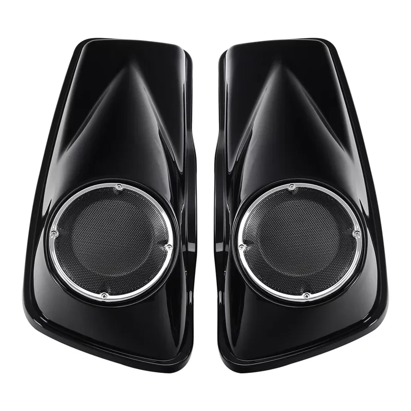 

6.5" Saddlebag Speaker Lids Fit For Harley Touring Street Glide Road King 2014-2024