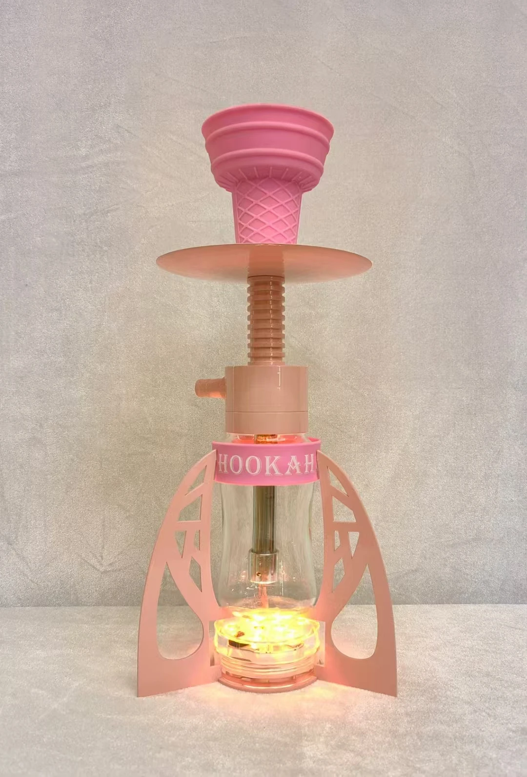 Arabic hookah fashion trend playing macaron small rocket hookah lighting hookah