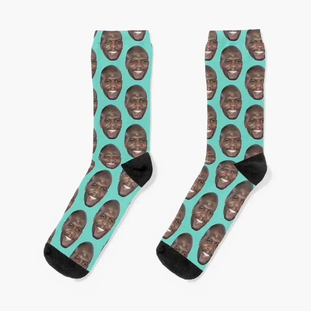 

Terry Crews Socks christmas gift basketball professional running Designer Man Socks Women's