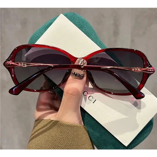 Imagen 2 del producto CLLOIO, diseño de moda, gafas de sol de lectura graduadas con mariposa, gafas de verano para viajes, conducción, miopía, gafas Premium para mujer