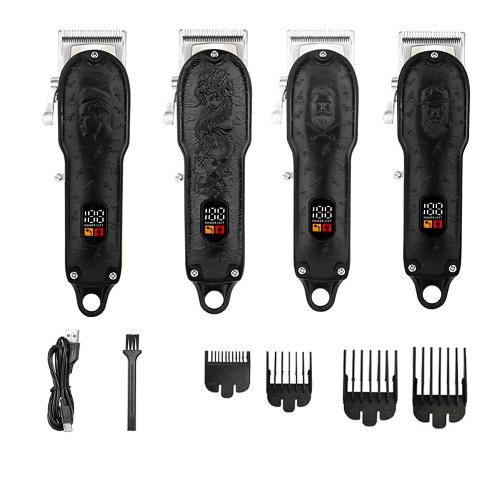 LQT300 professional electric hair clipper Adjustable electric fader home hair cutting tool Hair styling electric clippers