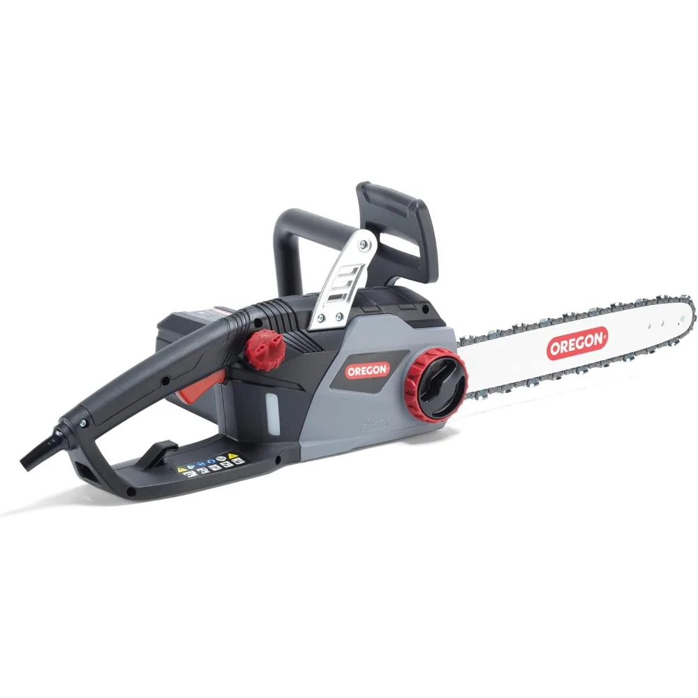 CS1400 15 Amp Electric Chainsaw, Powerful Corded Electric Saw with 16-Inch Guide Bar & ControlCut Saw Chain, Quiet & Low