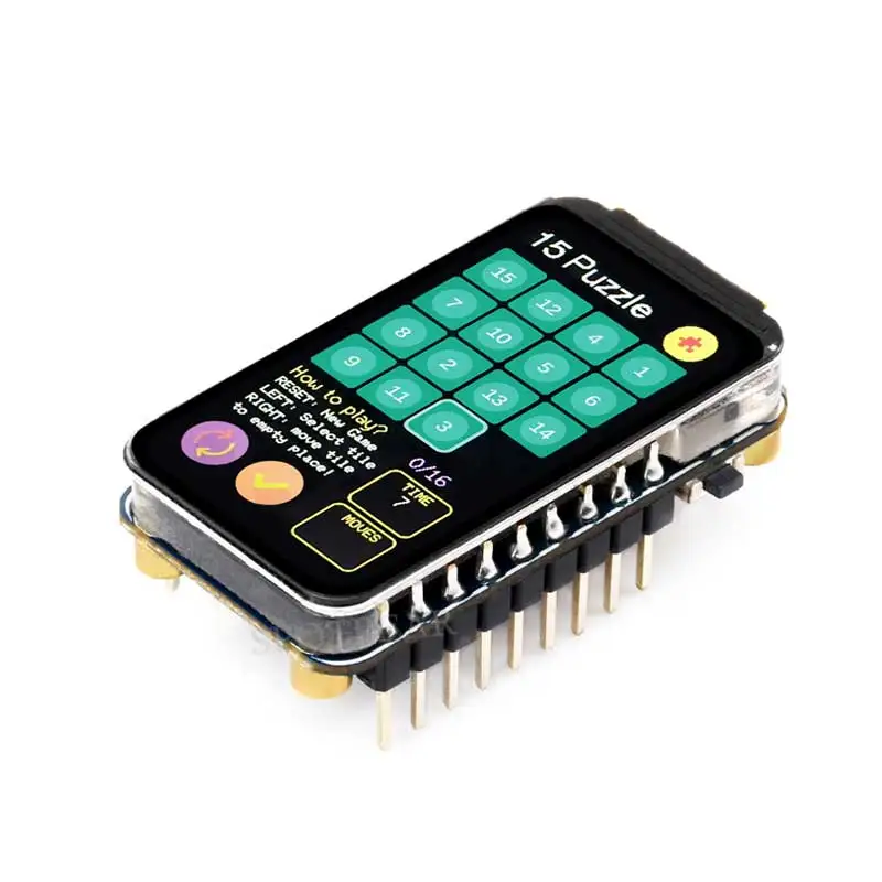 Raspberry pi pico 2 rp2350 1.47 polegadas placa de desenvolvimento display lcd RP2350A 1.47 polegadas tela rgb cor waveshare RP2350-LCD-1.47