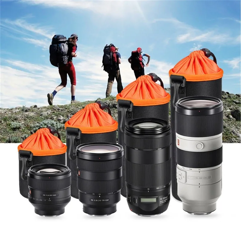 Accessories For Slr Lenses Waist Pouch For Lens Tubes Waterproof Storage Case F…