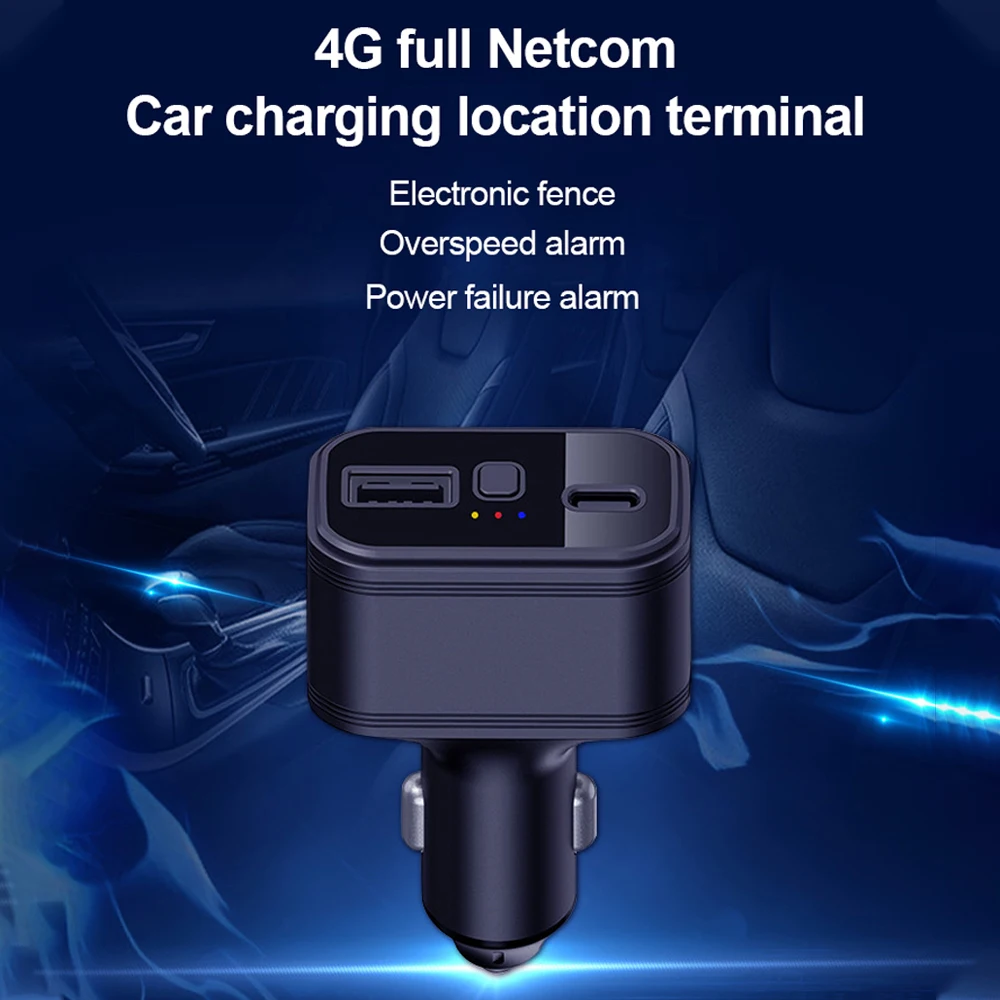 Car Gps Transmitter For Vehicle Gps Tracking Gprs Gsm Gps Locator 4G Full Netcom Vehicle Intelligent Terminal Tracker Factory