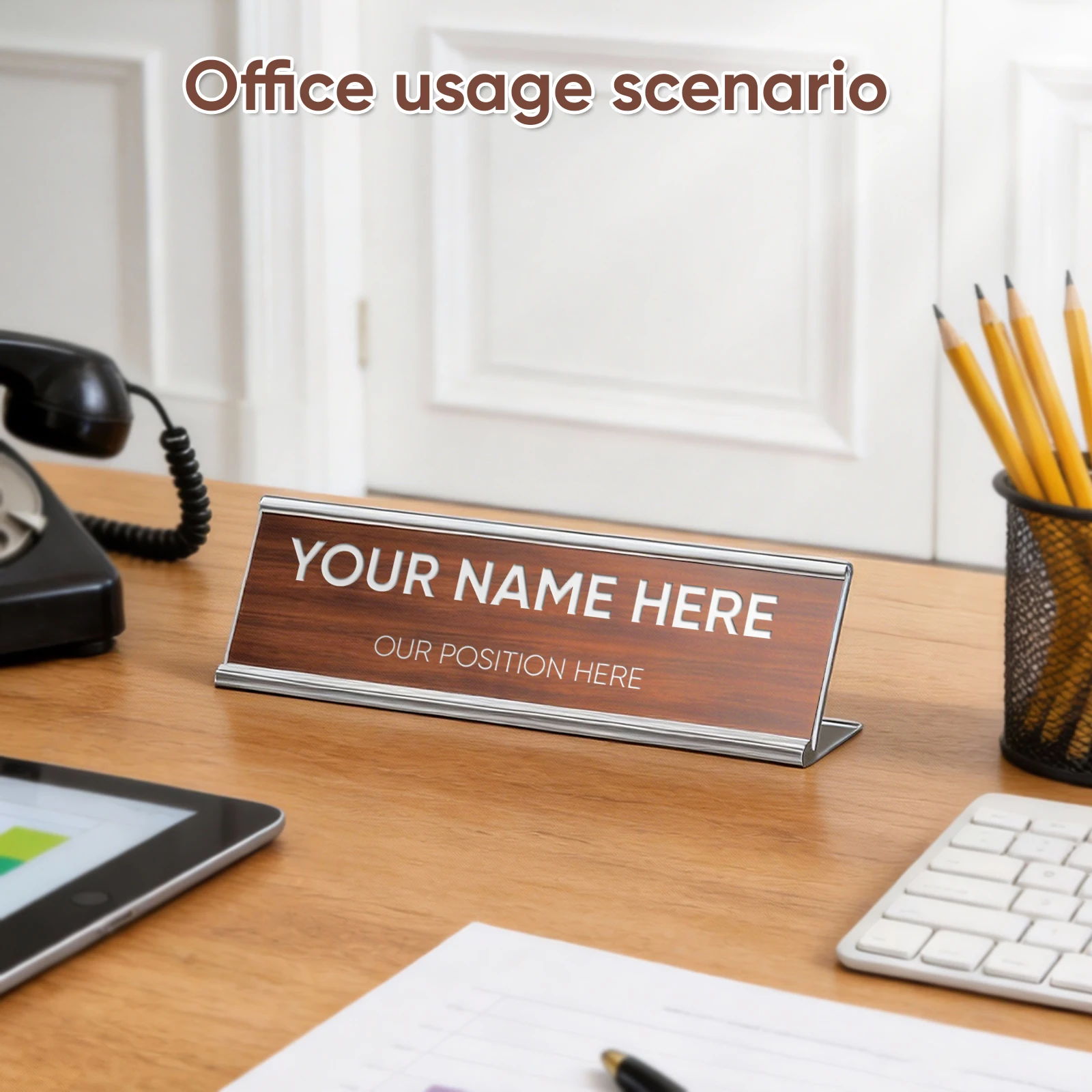 Free Personalized Custom Offic - Desk Name Plate review and price