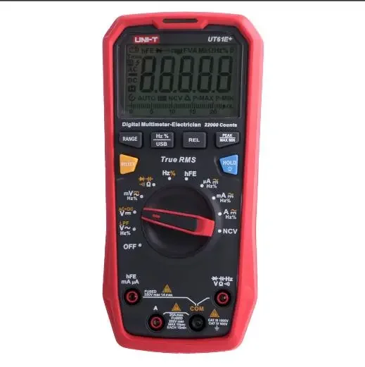 

High quality UNI-T UT61E + Digital Multimeter True RMS AC/DC Voltage Current Resistance Capacitance Tester