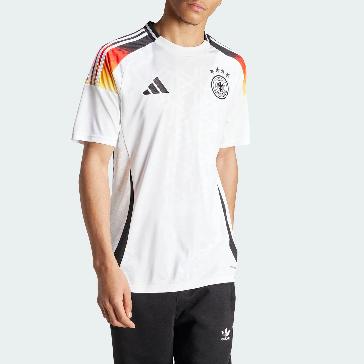 

Adidas Official Authentic DFB H JSY Germany Men's Football Short-Sleeve IP8139