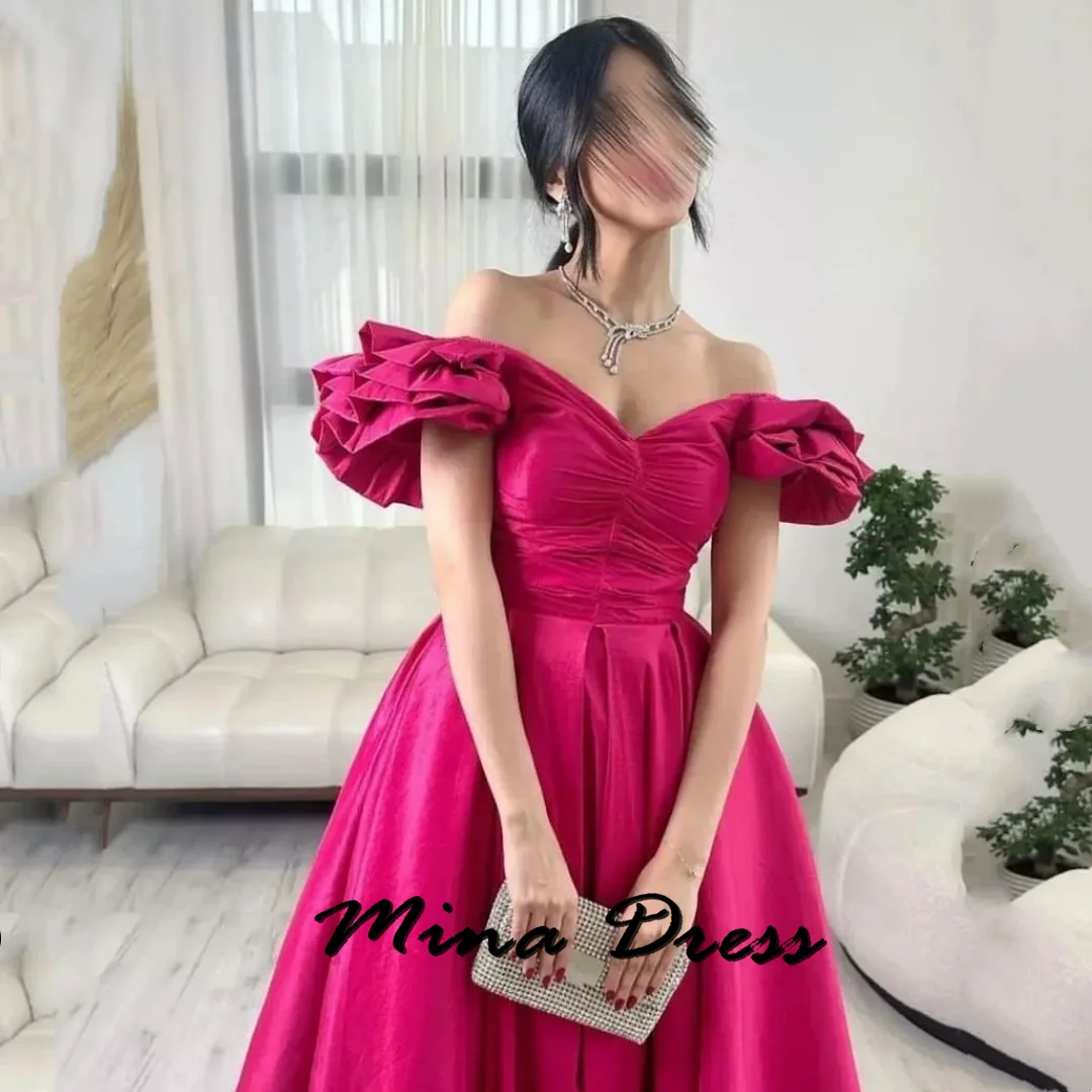 

Mina Customized Backless Gala Dress Es Ruffle Sleeves Formal Occasion Dresses for Formal Occasions Strapless Elegant Chic Dress