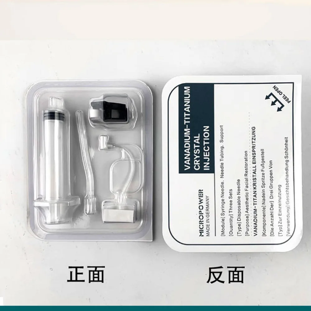 Original Micro-Action RF Water Light Needle Tips Fifth Generation Vanadium Titanium Needle-Free Water Light Accessory