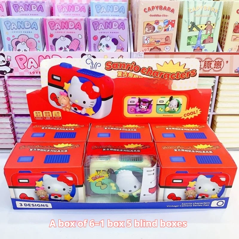 

Toy Fan Retro Camera Series Kawaii Creative Fun Cute High Beauty Cartoon Doll Mini Fan Birthday Gift Desktop Ornament Decoration