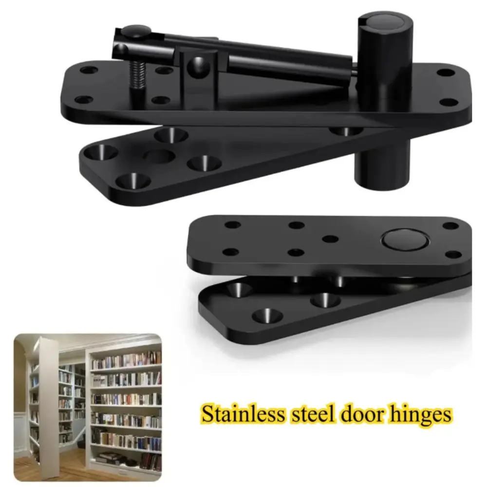 heavy-duty-hidden-door-hinge-stainless-steel-360°-rotating-invisible-hinge-upper-and-lower-hinge-500-lb-load-bearing