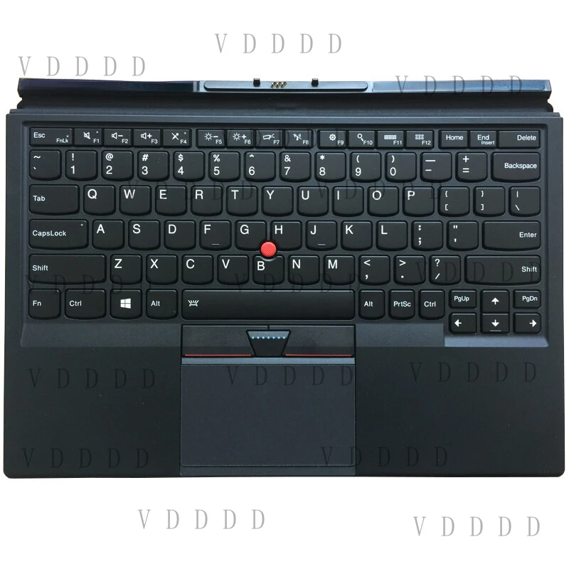 L... Red FOR Lenovo ThinkPad X1 Tablet Thin Keyboard US Backlit 01AW600 TP000820K1