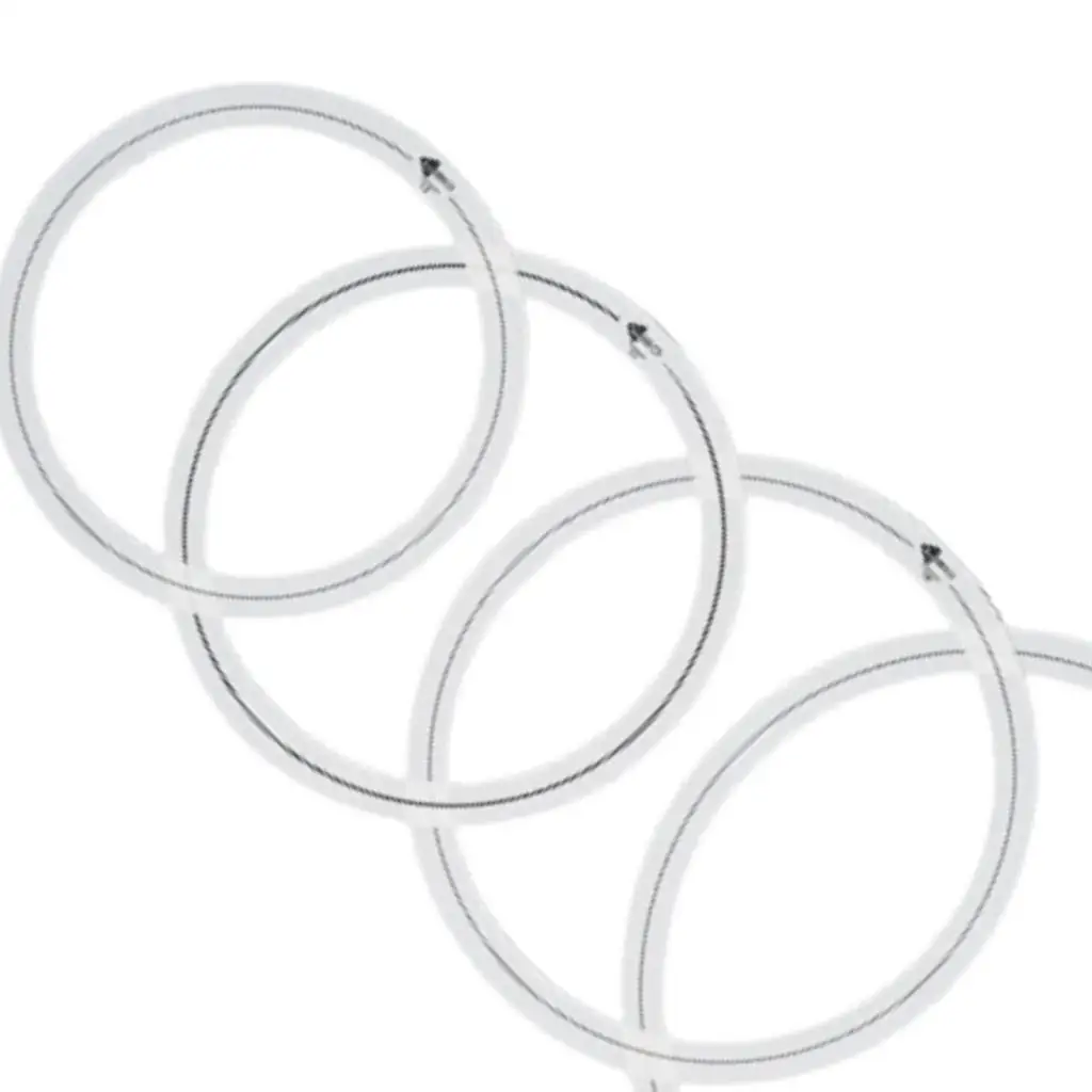 Percussion Drum Mufflers Polyester Film Drum Damper Ring Kit for 12inch 13inch