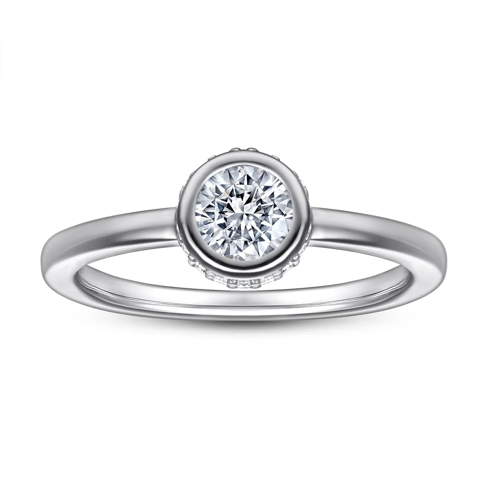 

Sun Star Womens Rings Sterling Silver Fine Jewelry Simple Engagement Ring Stackable Trendy Gifts Bijoux