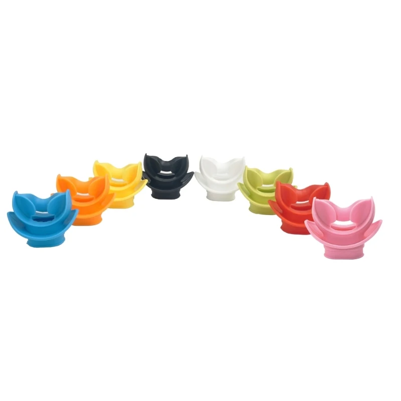 Silicone Snorkels Bocal Regulador Mergulho Bocal Acessórios Substituição