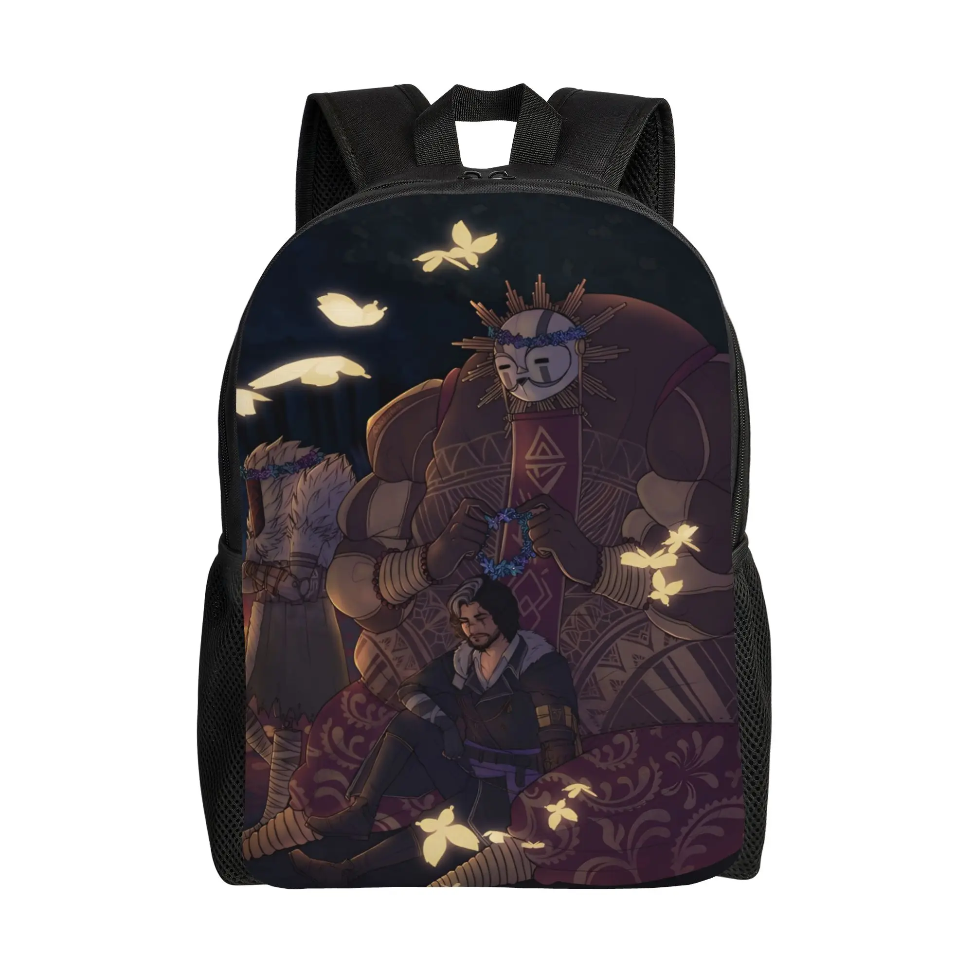 

Рюкзак Clair Obscur Expedition 33 Esquie для мужчин и женщин, повседневный, студенческий, деловой, для видеоигр, для колледжа, из прочной ткани