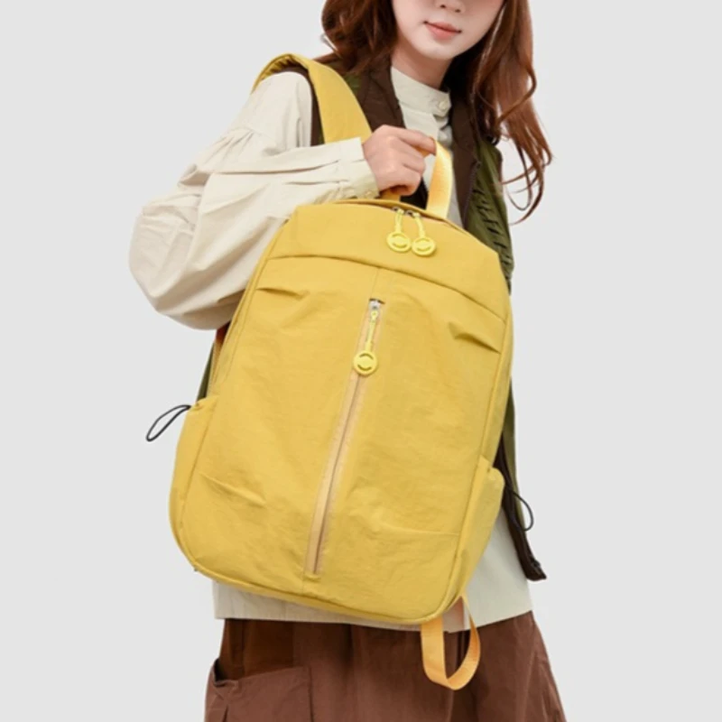 

Water-resistant Nylon Sports Backpack Large Capacity Lightweight Minimalist Bag for Travel Hiking & Daily Commute