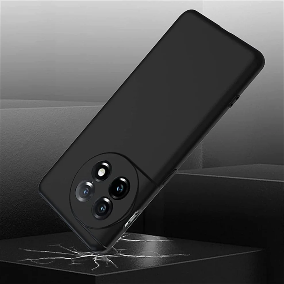 Black TPU Case for OnePlus 11 10Pro 10T Soft Anti-Shock Phone Cases One Plus 10 Pro Cover OnePlus 10T Case One Plus 11