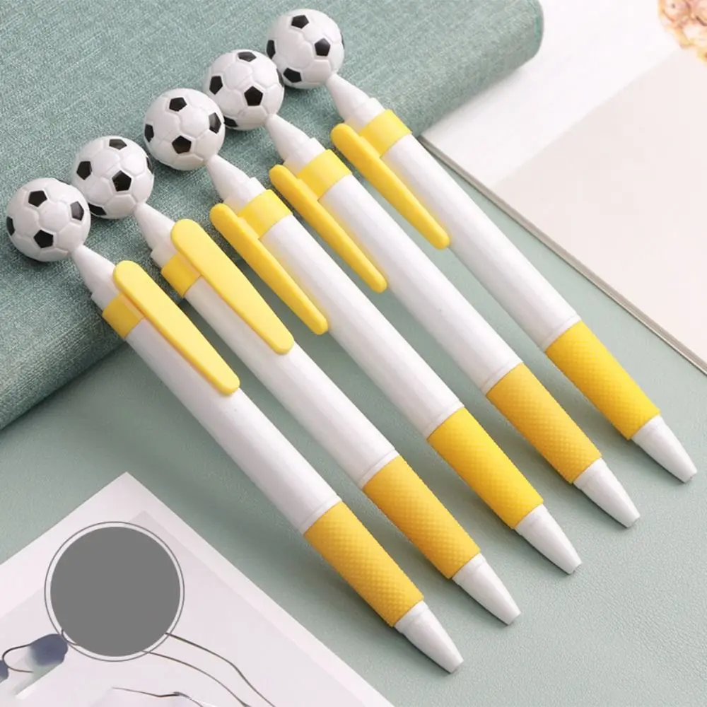 Fountain Pen Football Ballpoint Student Pens Bulk Abs Soccer Goodie Bag Favors Plastic School Child Soccer Scrapbooking