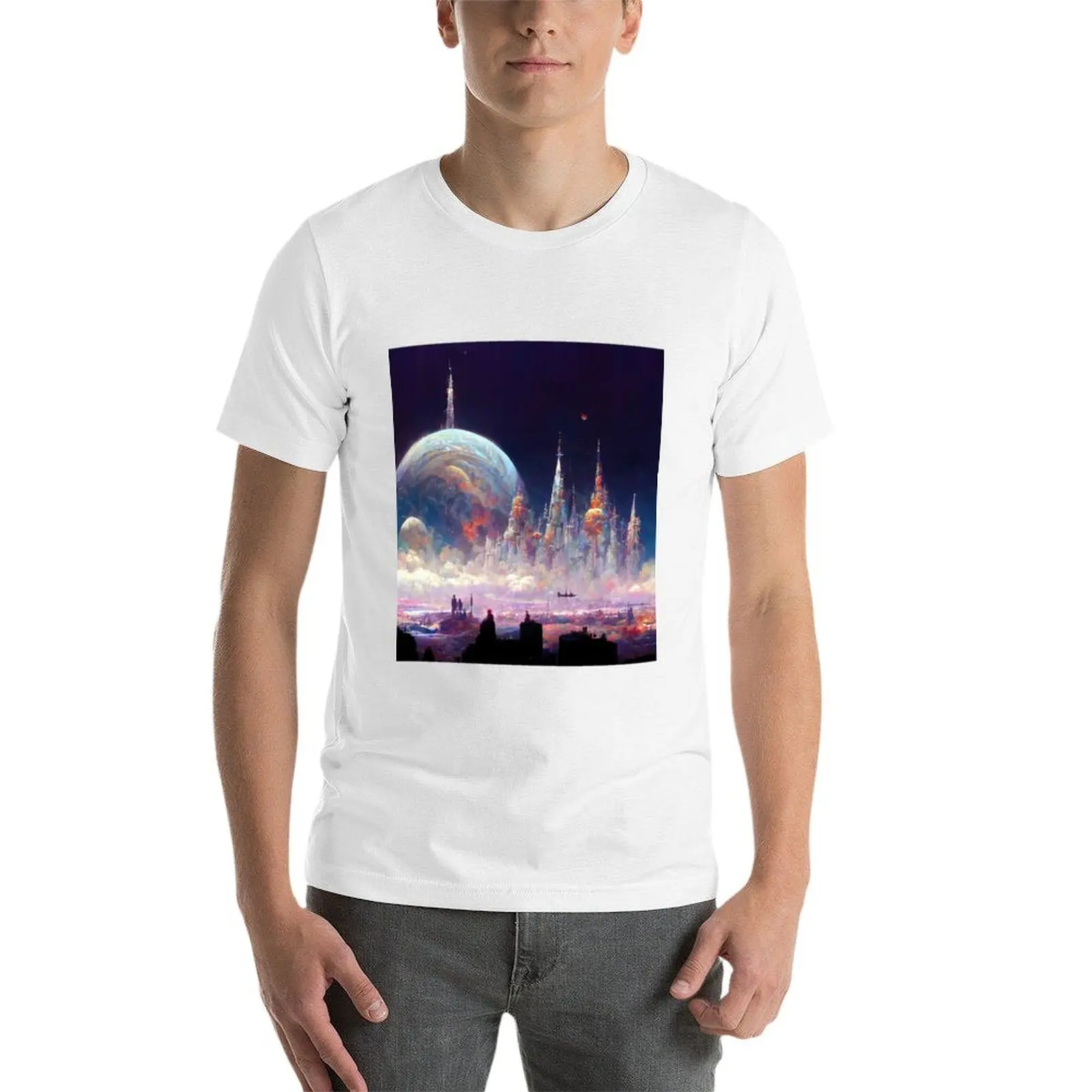 تي شيرت Sudaeax Oligarchy تي شيرت مصمم من القطن الأسود تي شيرت عادي للرجال #4