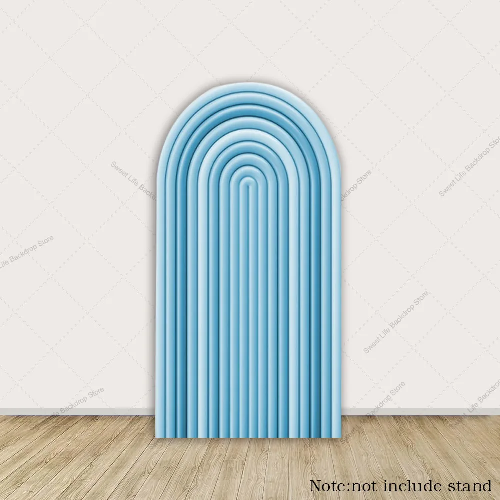 3D بالون خط قوس خلفية غطاء الزفاف استحمام الطفل عيد ميلاد الحدث حزب ديكور التصوير قوس الخلفية